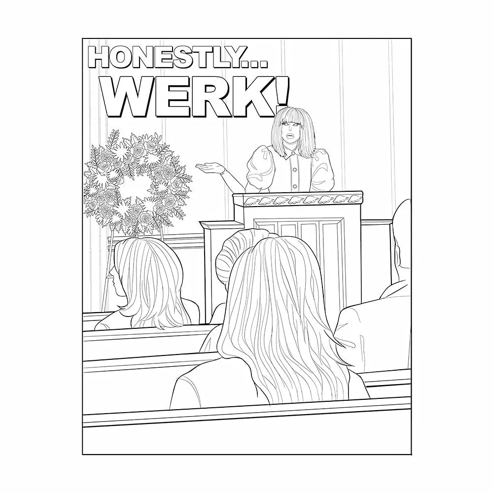 The Official Trixie and Katya Coloring Book Penguin