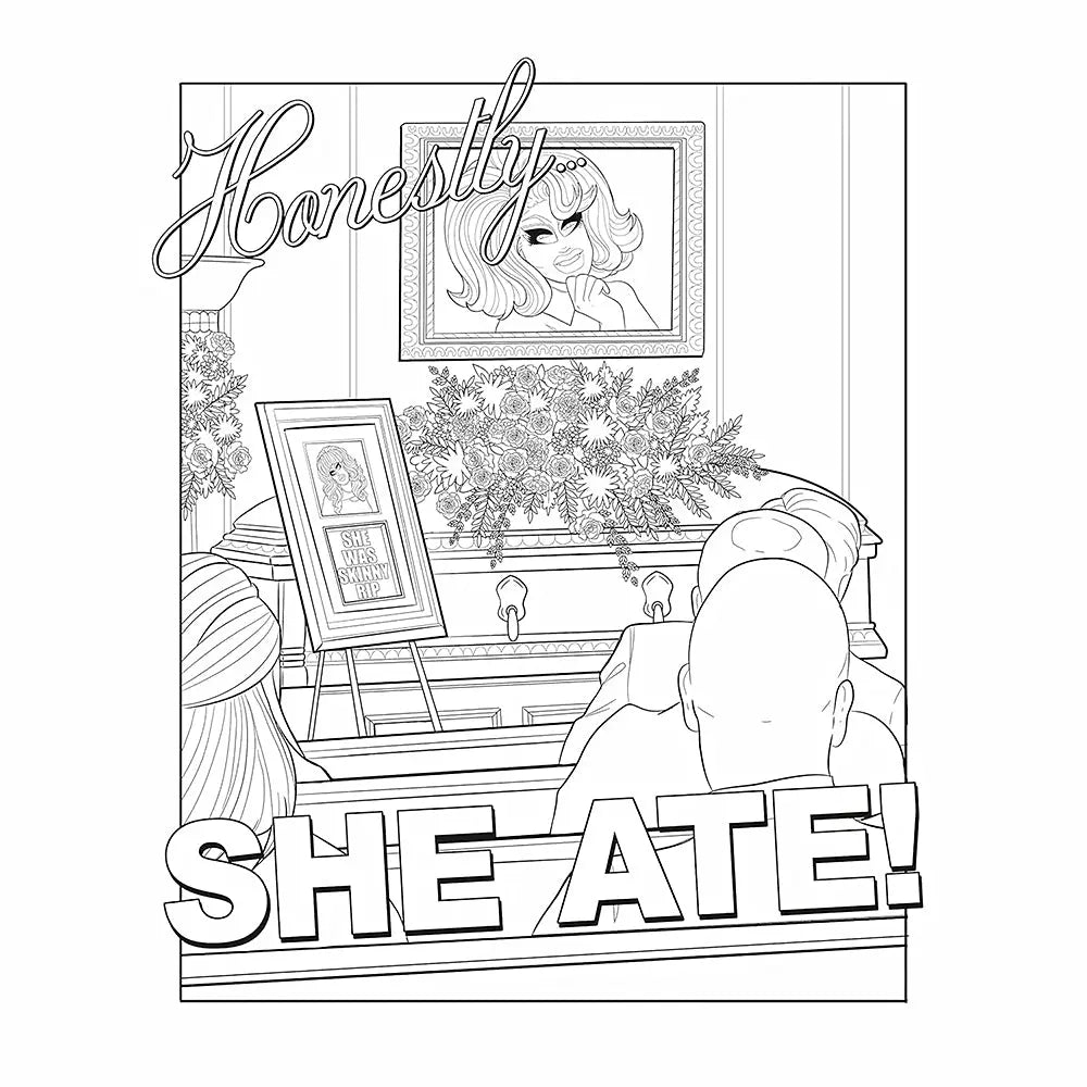 The Official Trixie and Katya Coloring Book Penguin