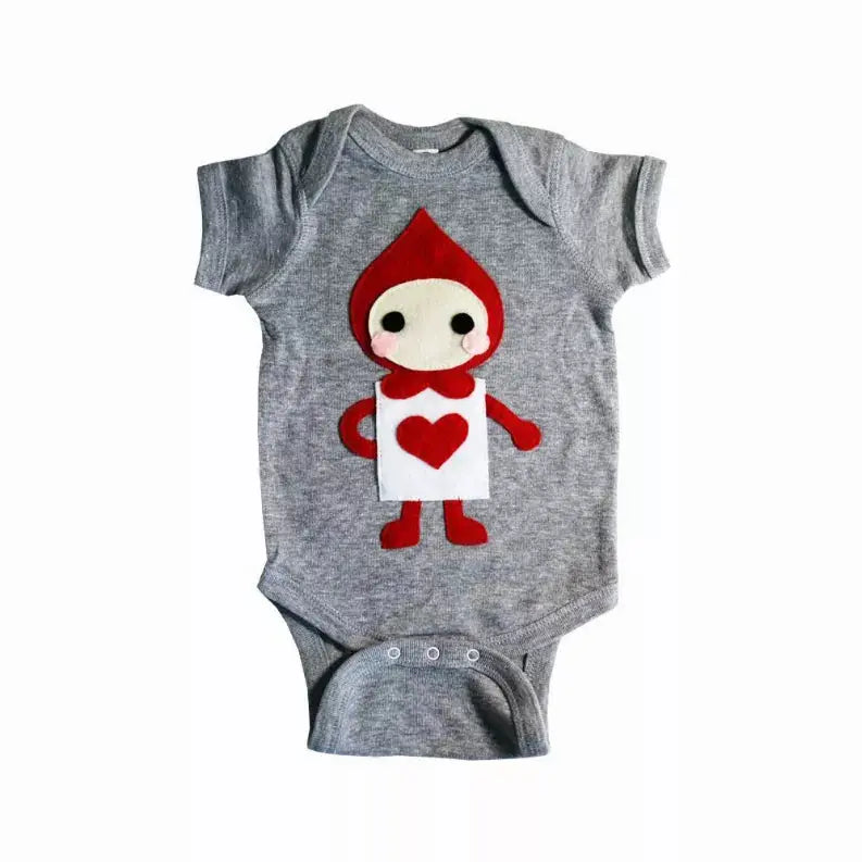 The Trumps - Heart - Alice's Adventure in Wonderland - Infant Bodysuit Mi Cielo