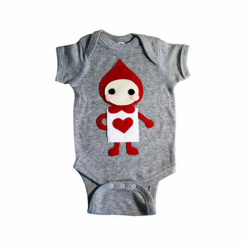 The Trumps - Heart - Alice's Adventure in Wonderland - Infant Bodysuit Mi Cielo
