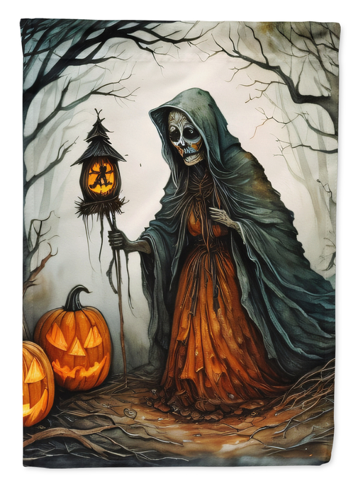 The Weeping Woman Spooky Halloween Garden Flag Caroline's Treasures