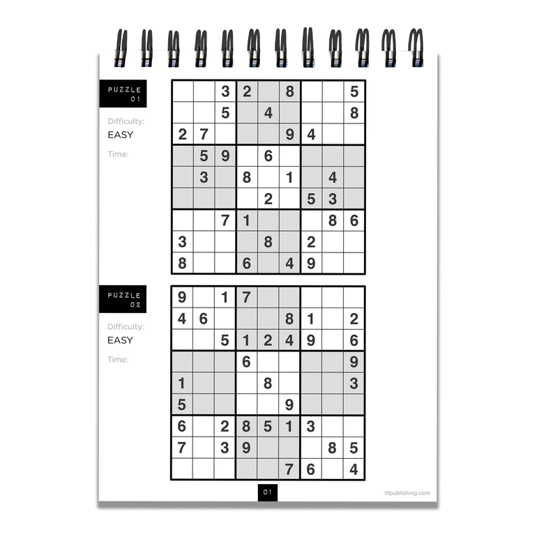 The World Needs More Sudoku Book Puzzle Pad TF Publishing