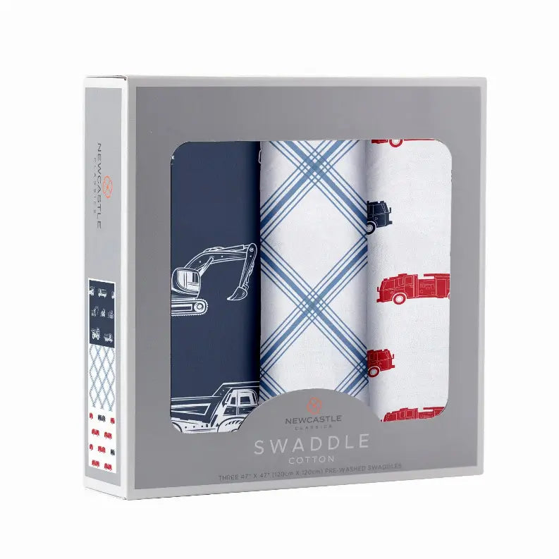 Things That Go Swaddle Newcastle Classics