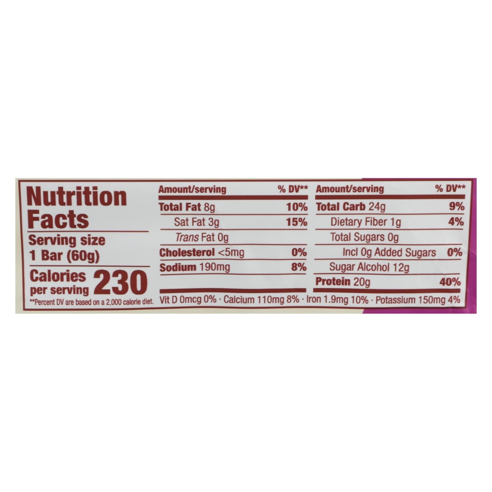 Think Products Thin Bar - Chocolate Fudge - Case Of 10 - 2.1 Oz Think!