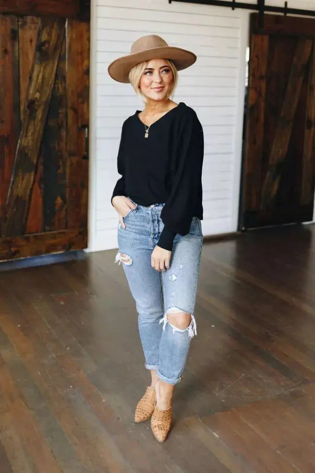 This is Forever Knit Lightweight Sweater Stay Warm in Style