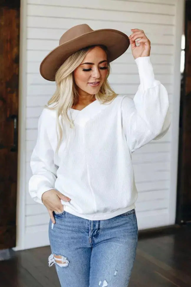 This is Forever Knit Lightweight Sweater Stay Warm in Style