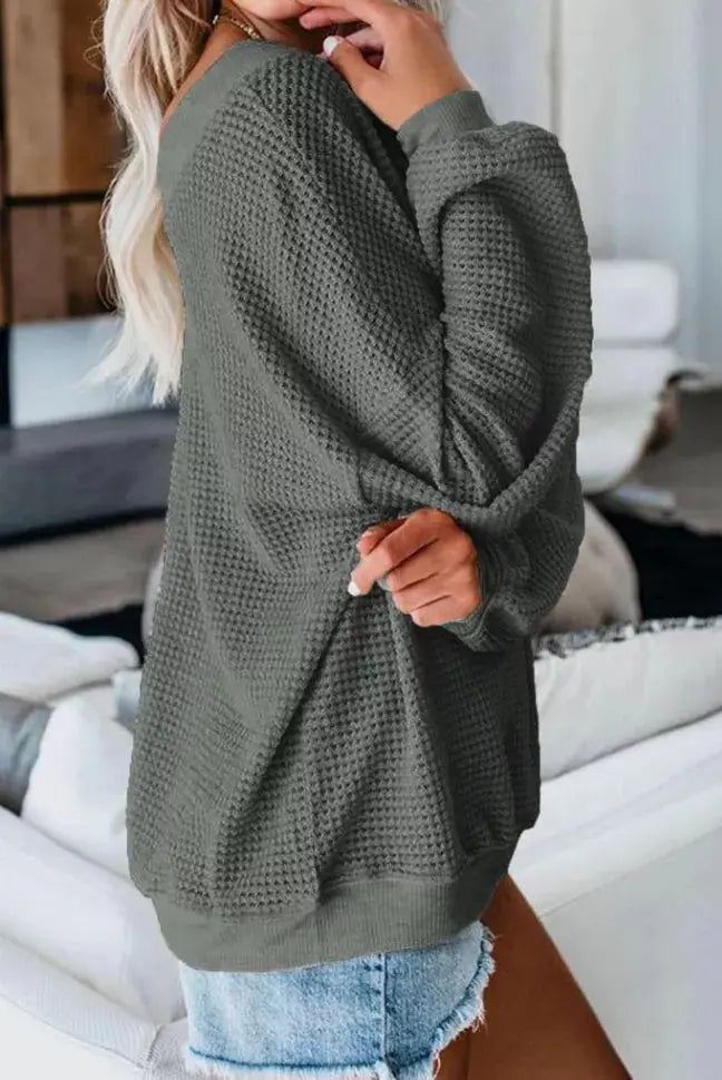 This is Forever Knit Lightweight Sweater Stay Warm in Style
