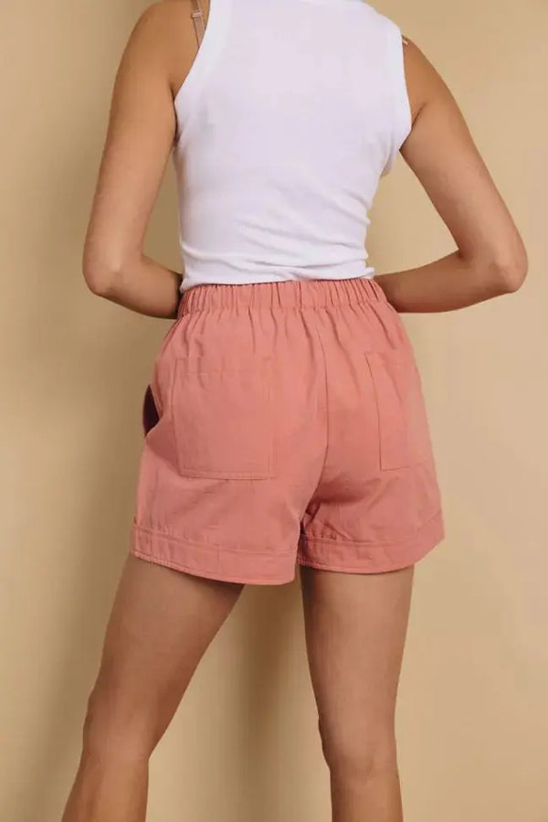 Thompson Drawstring Shorts Stay Warm in Style