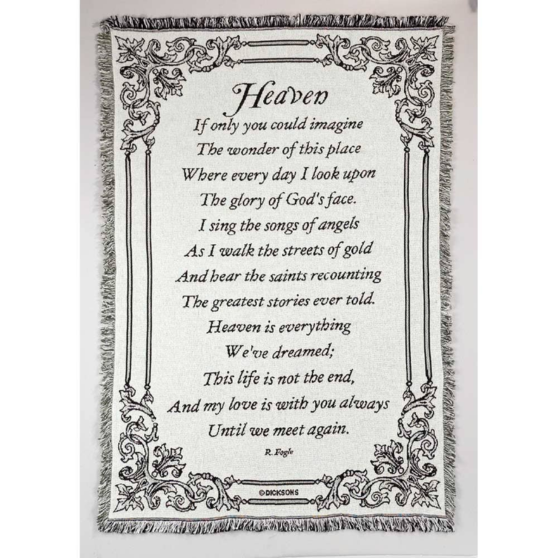 Throw Heaven Cotton Dicksons Inc