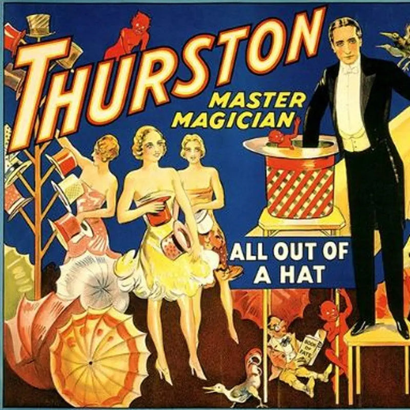 Thurston Spirits Vintage Magic Unframed Print Wall Art - GreatEagleInc