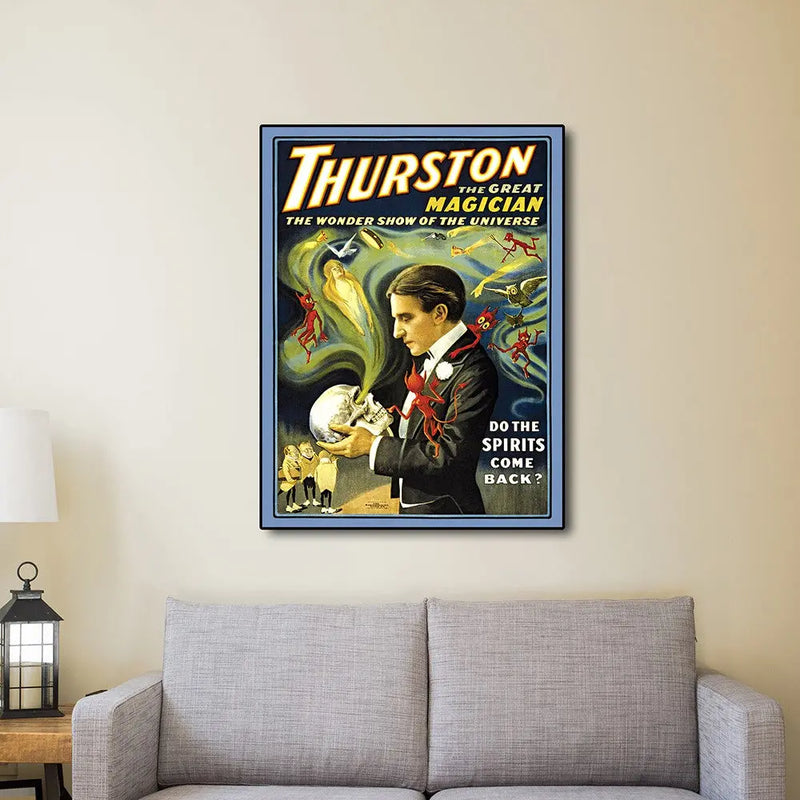 Thurston Spirits Vintage Magic Unframed Print Wall Art - GreatEagleInc