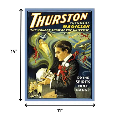 Thurston Spirits Vintage Magic Unframed Print Wall Art - GreatEagleInc