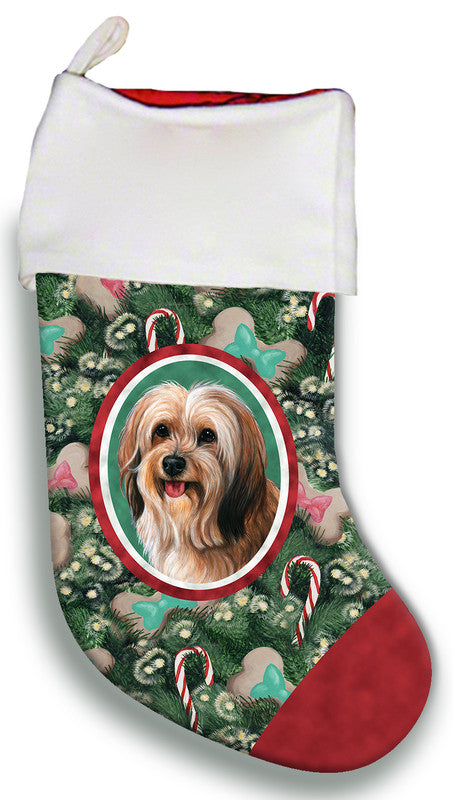 Tibetan Terrier Red Sable- Best of Breed Christmas Stocking Best of Breed