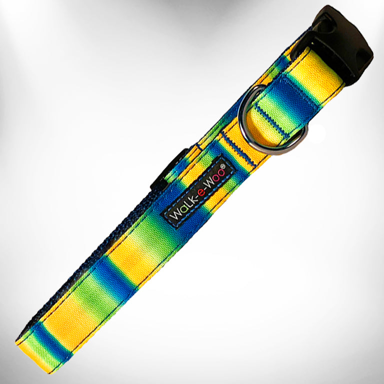 Tie Dye Dog Collars Walk-e-Woo