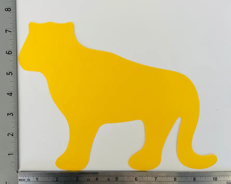 Tiger Assorted Color Super Cut-Outs Creative Shapes