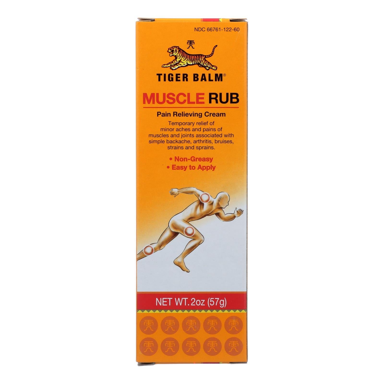Tiger Balm Fast Relief Muscle Rub Topical Analgesic Cream - 2 Oz Tiger Balm