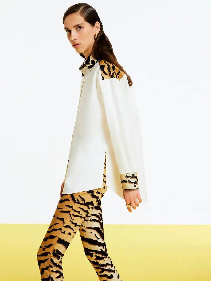 Tiger Print Shirt Monique Store