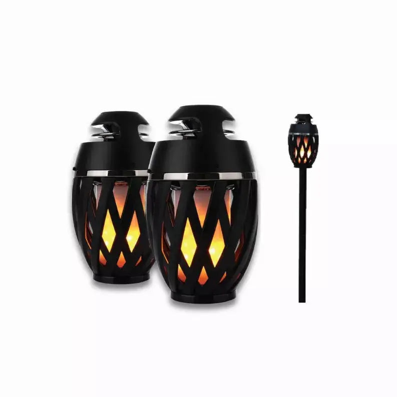 Tiki Tiki To To Outdoor LED Torch With Bluetooth Speaker Vista Shops