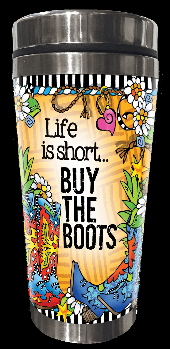 TingleBoot Collection Stainless Steel Tumbler Suzy Toronto