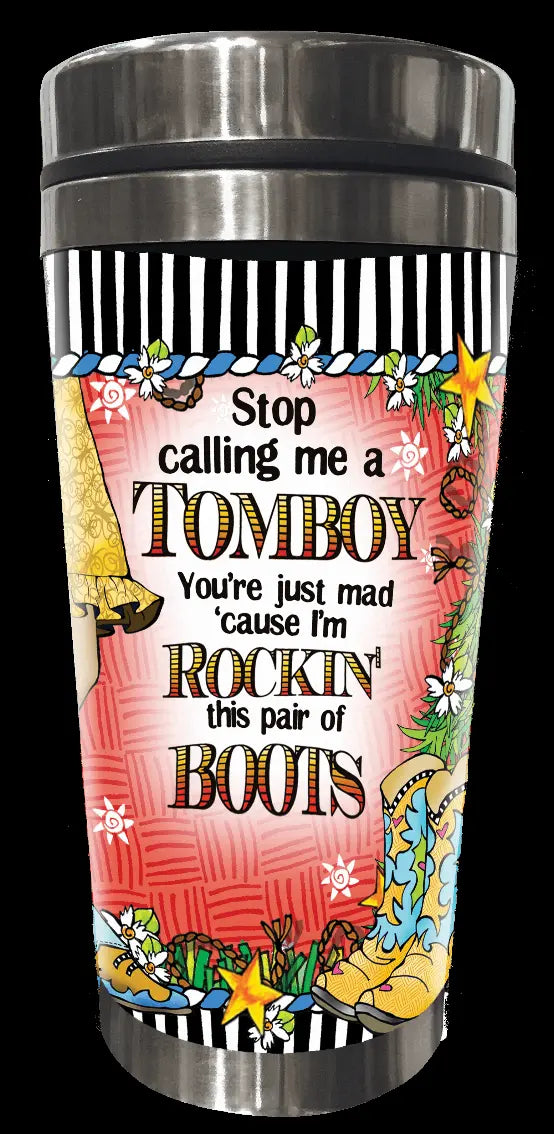 TingleBoot Collection Stainless Steel Tumbler Suzy Toronto