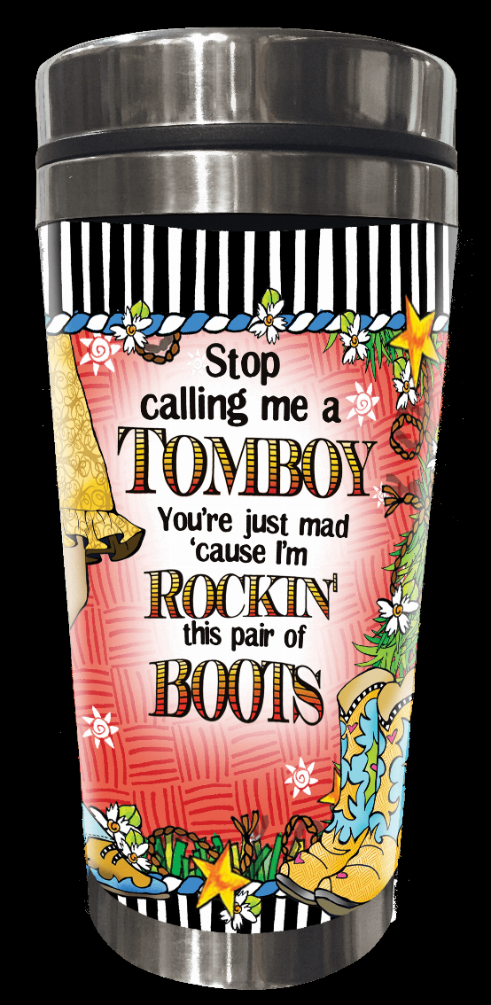 TingleBoot Collection Stainless Steel Tumbler Suzy Toronto