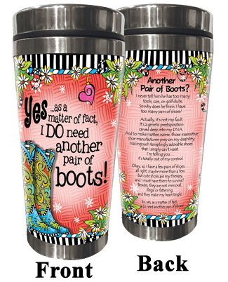 TingleBoot Collection Stainless Steel Tumbler Suzy Toronto