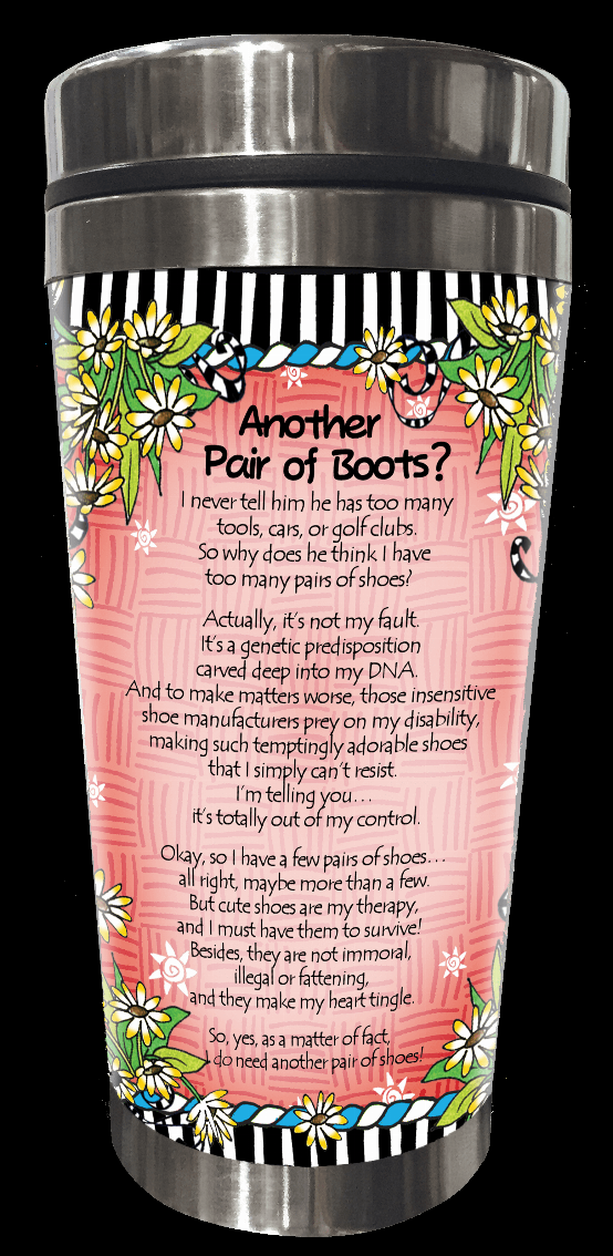 TingleBoot Collection Stainless Steel Tumbler Suzy Toronto