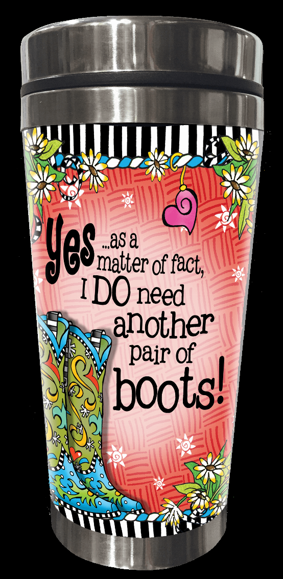 TingleBoot Collection Stainless Steel Tumbler Suzy Toronto