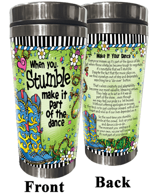 TingleBoot Collection Stainless Steel Tumbler Suzy Toronto