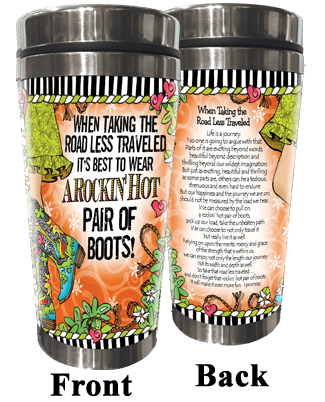 TingleBoot Collection Stainless Steel Tumbler Suzy Toronto