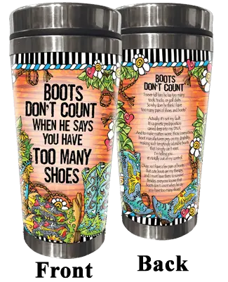 TingleBoot Collection Stainless Steel Tumbler Suzy Toronto