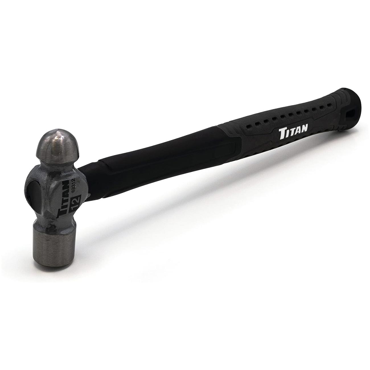 Titan 12 Oz. Ball Pein Hammer With Forged Steel Head TITAN