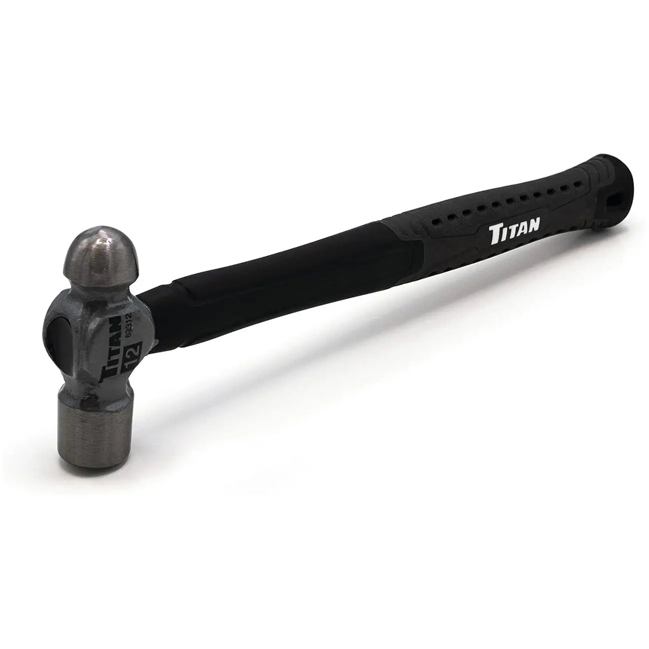 Titan 12 Oz. Ball Pein Hammer With Forged Steel Head TITAN