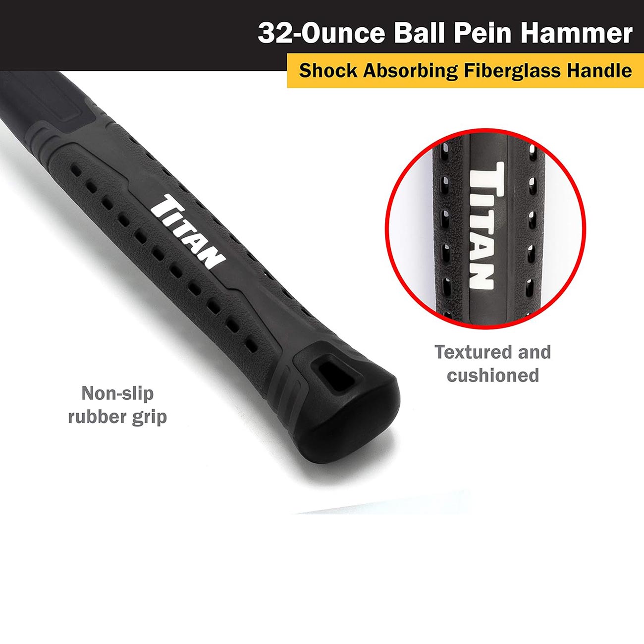 Titan 32 Oz. Ball Pein Hammer TITAN