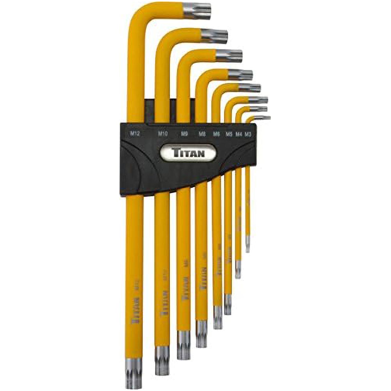 Titan Extra-long Triple-square Key Set (8 Piece Set) TITAN