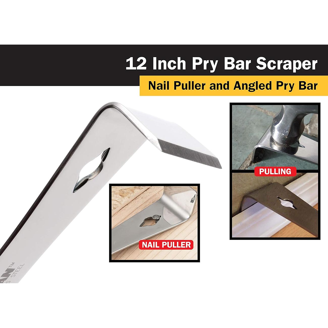 Titan Multi-purpose 9" Pry Bar TITAN