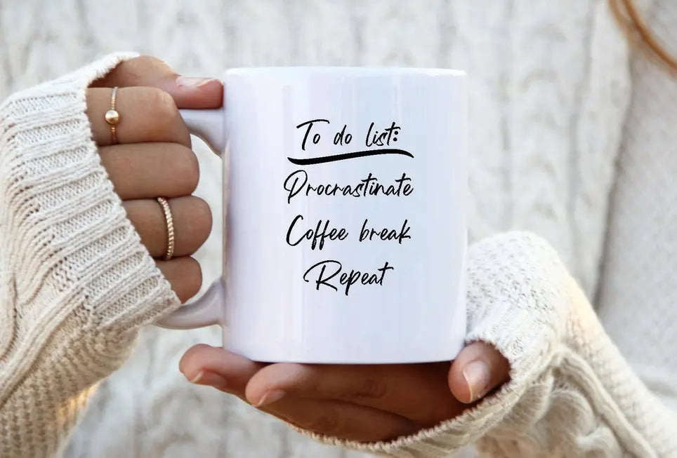To-Do List Coffee Mug BLN Designs