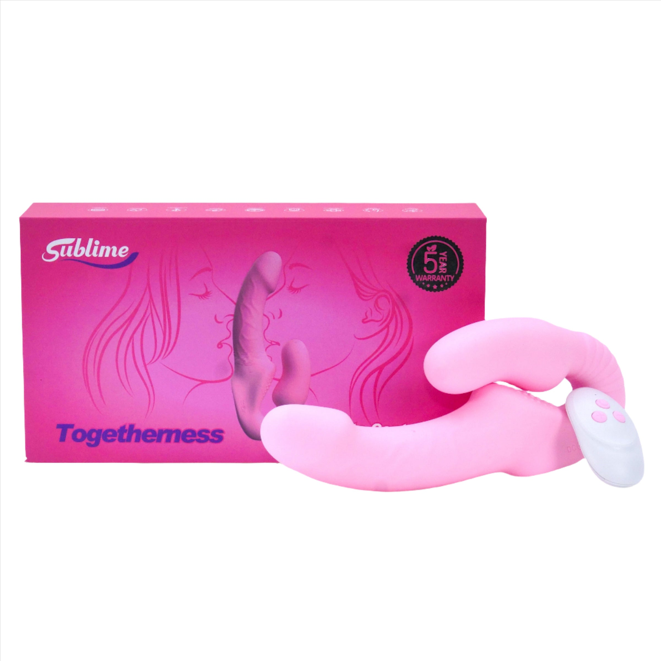 Togetherness Silicone Strapless Strap-on with Remote Control OEJ