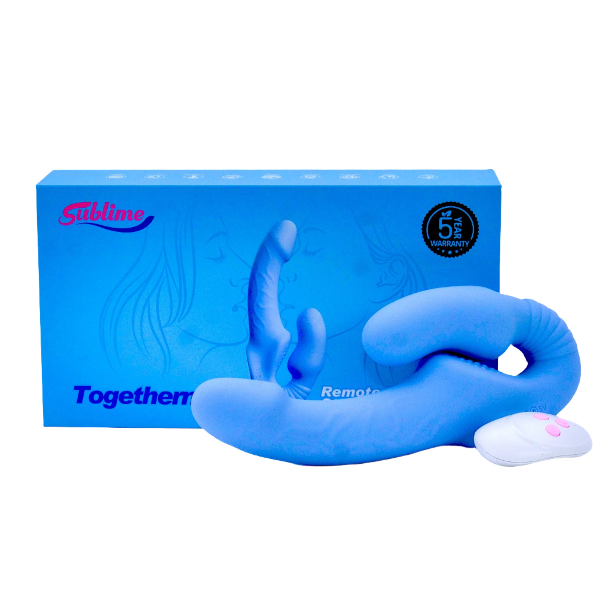 Togetherness Silicone Strapless Strap-on with Remote Control OEJ