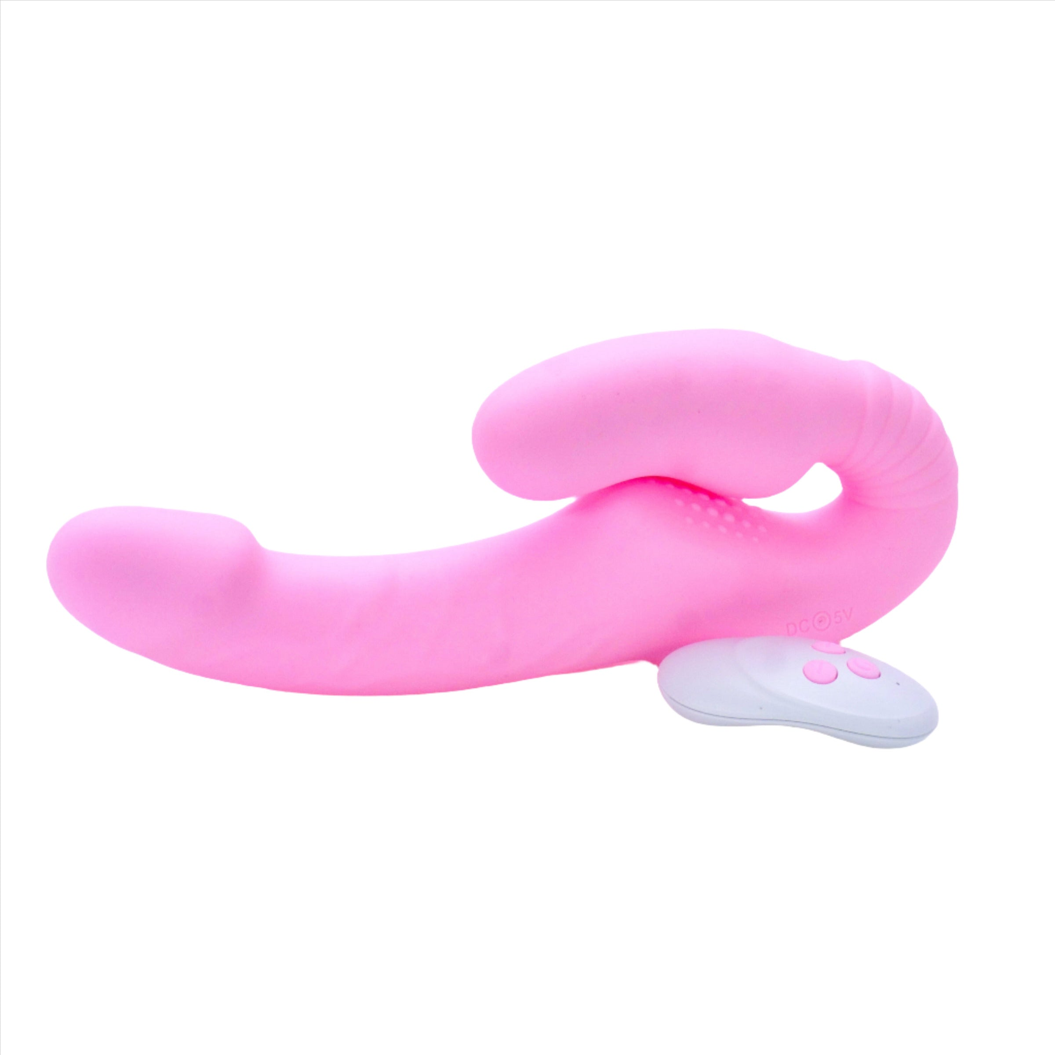Togetherness Silicone Strapless Strap-on with Remote Control OEJ
