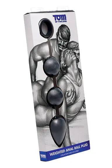 Tom Of Finland Lg Silicone Weighted Anal Ball Plug XR Brands