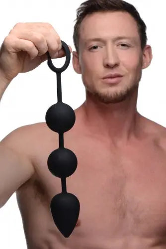 Tom Of Finland Lg Silicone Weighted Anal Ball Plug XR Brands