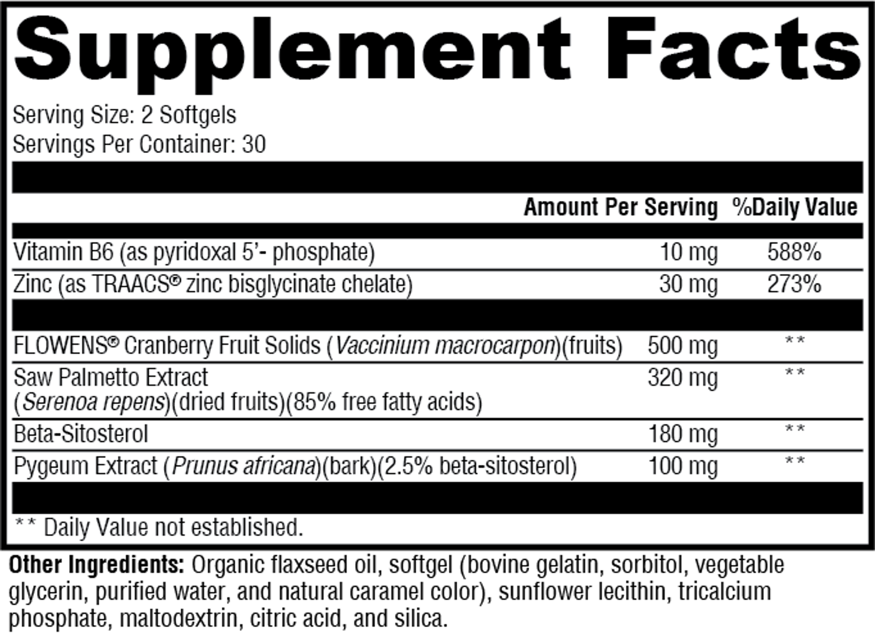 Tomorrow's Leaf Prostate Health Support DermOne Health & Wellness