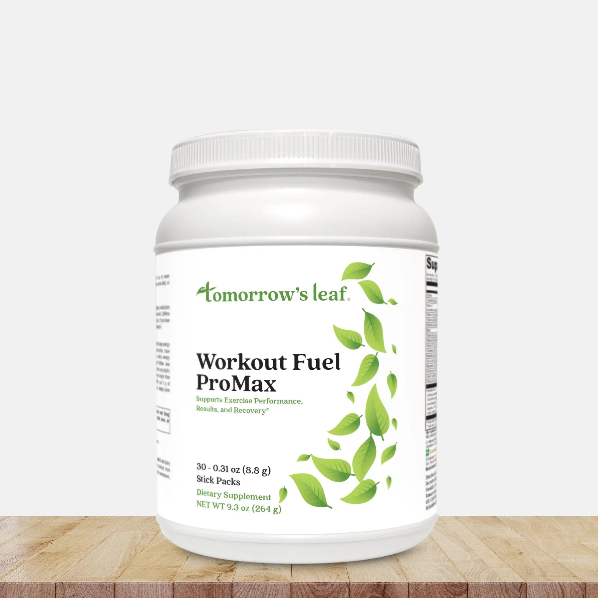 Tomorrow's Leaf Workout Fuel ProMax DermOne Health & Wellness