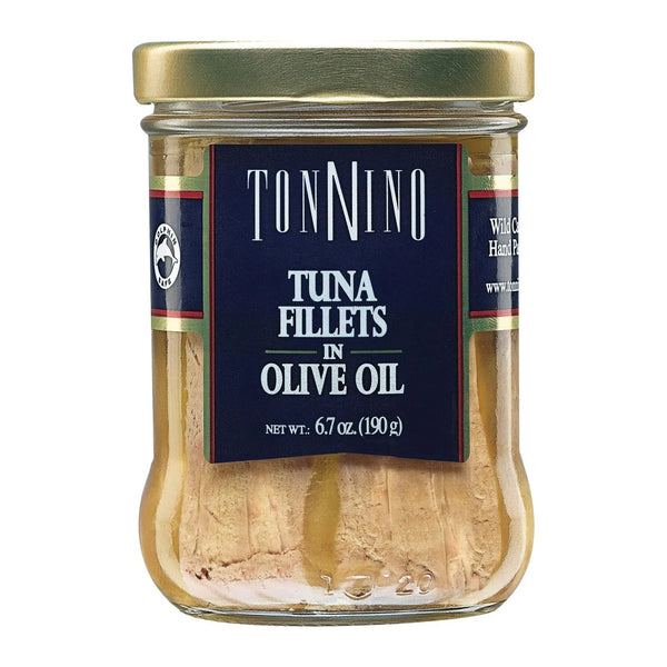 Tonnino Tuna Fillets - Olive Oil - Case Of 6 - 6.7 Oz. Tonnino Tuna