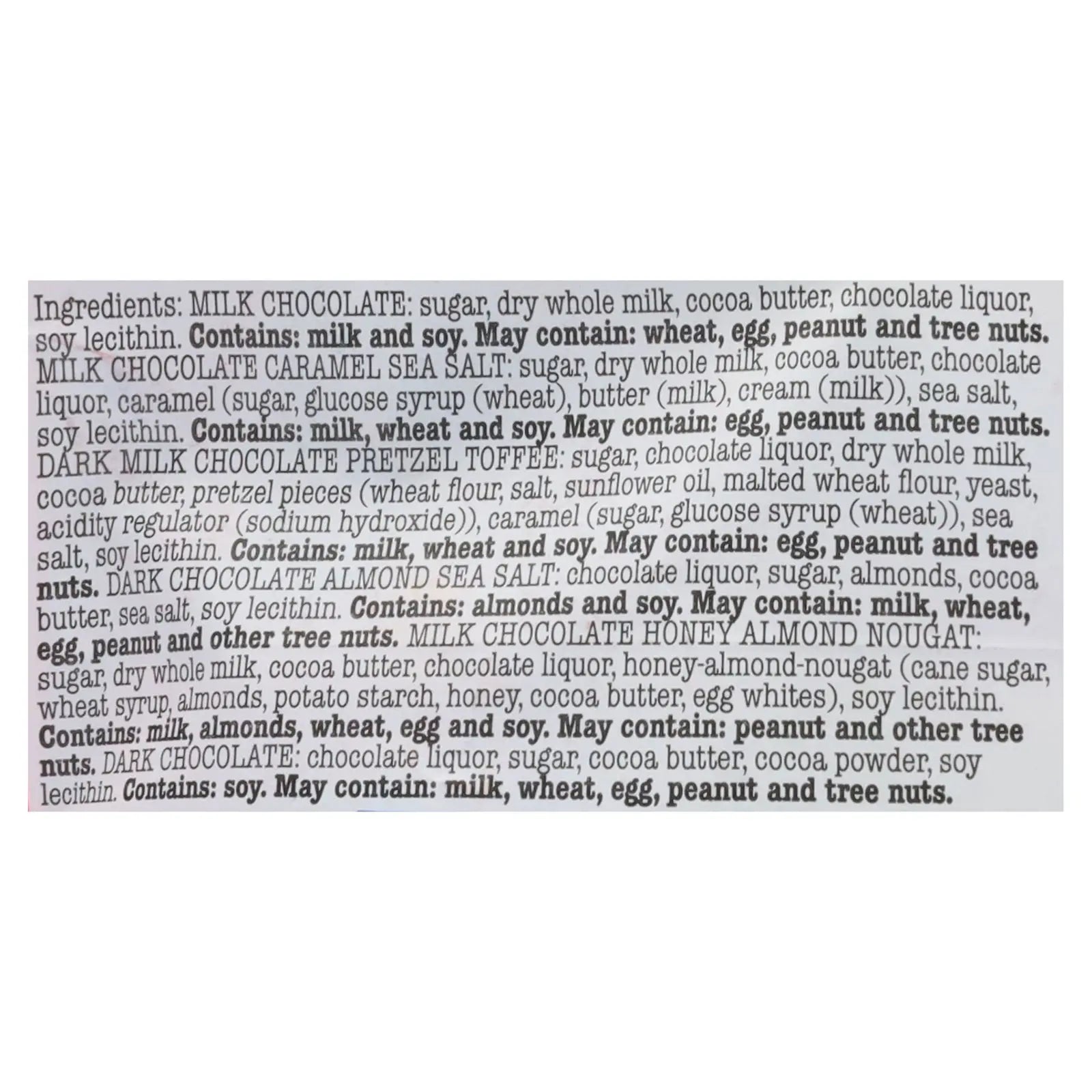 Tony's Chocolonely - Tiny Mix Flv Choc Pouch - Cs Of 8-4.44 Oz Tony's Chocolonely