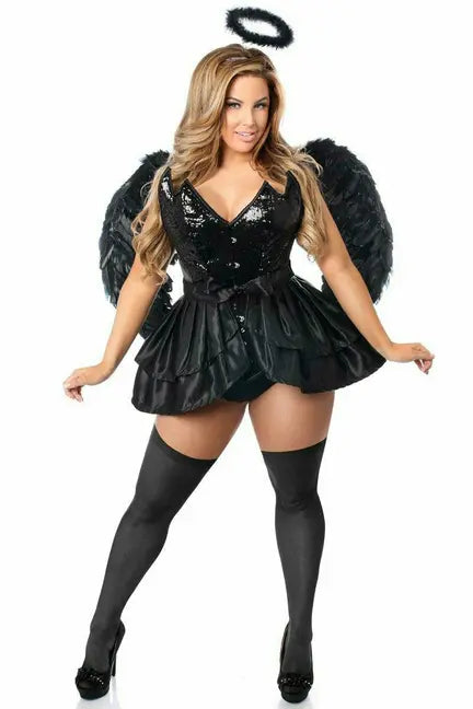 Top Drawer Fallen Angel Corset Costume Daisy Corsets