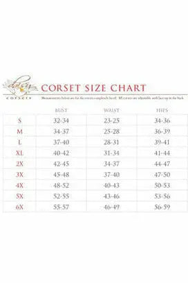 Top Drawer Navy Officer Overbust Steel Boned Corset Daisy Corsets