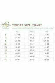 Top Drawer Patent Steel Boned Mini Cincher Daisy Corsets