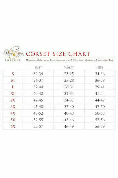 Top Drawer Patent & Fishnet Underbust Corset Daisy Corsets